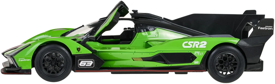 Nuotoliniu būdu valdomas automobilis Lamborghini SC63 LMDH R/C, mastelis 1:14, Rastar 10150