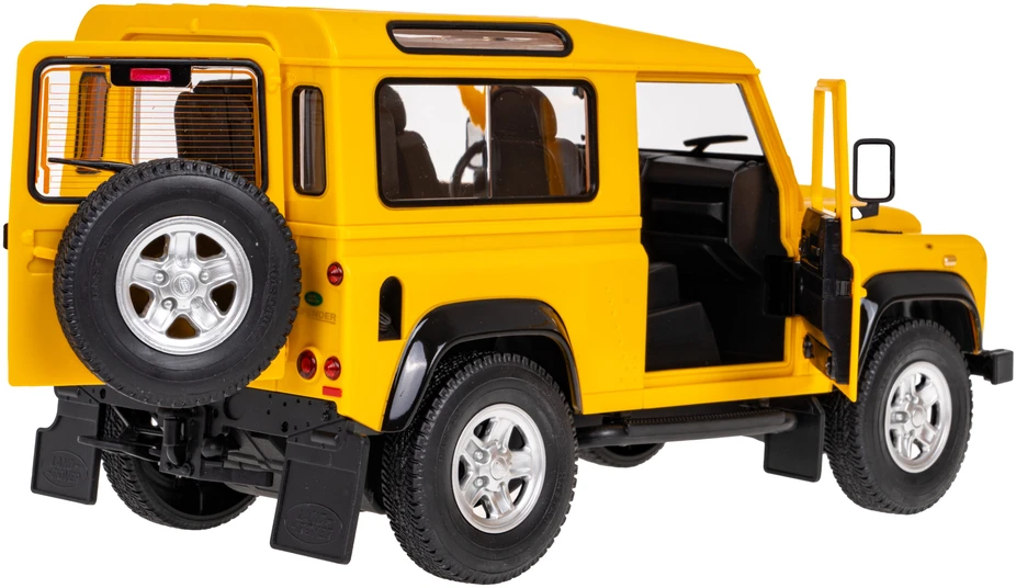 Rastar Nuotoliniu būdu valdoma Land Rover Defender žaislinė mašina