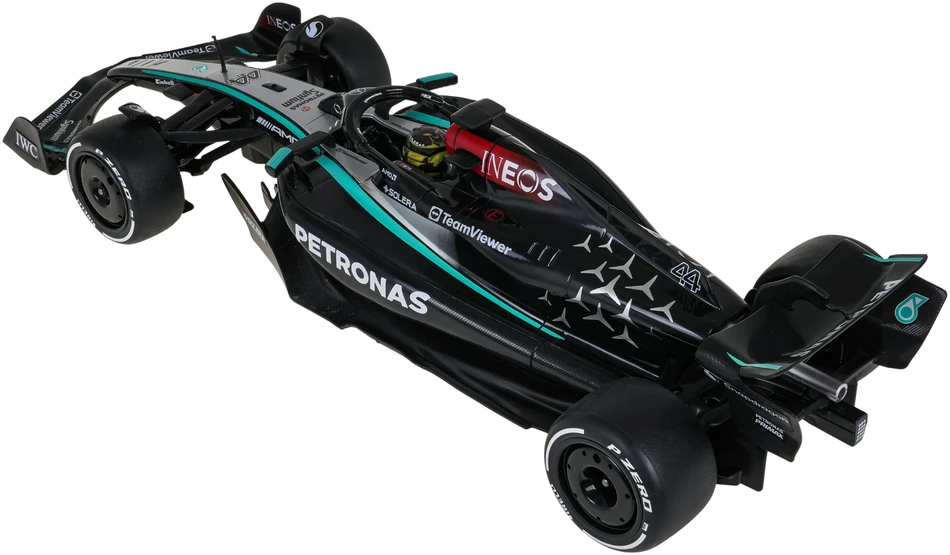 Nuotoliniu būdu valdomas automobilis Mercedes AMG F1 W15 E R/C, mastelis 1:12, Rastar 10250