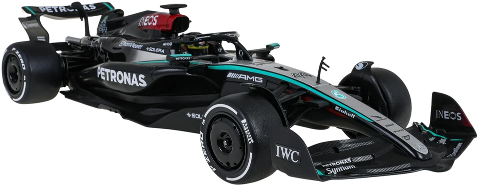 Nuotoliniu būdu valdomas automobilis Mercedes AMG F1 W15 E R/C, mastelis 1:12, Rastar 10250