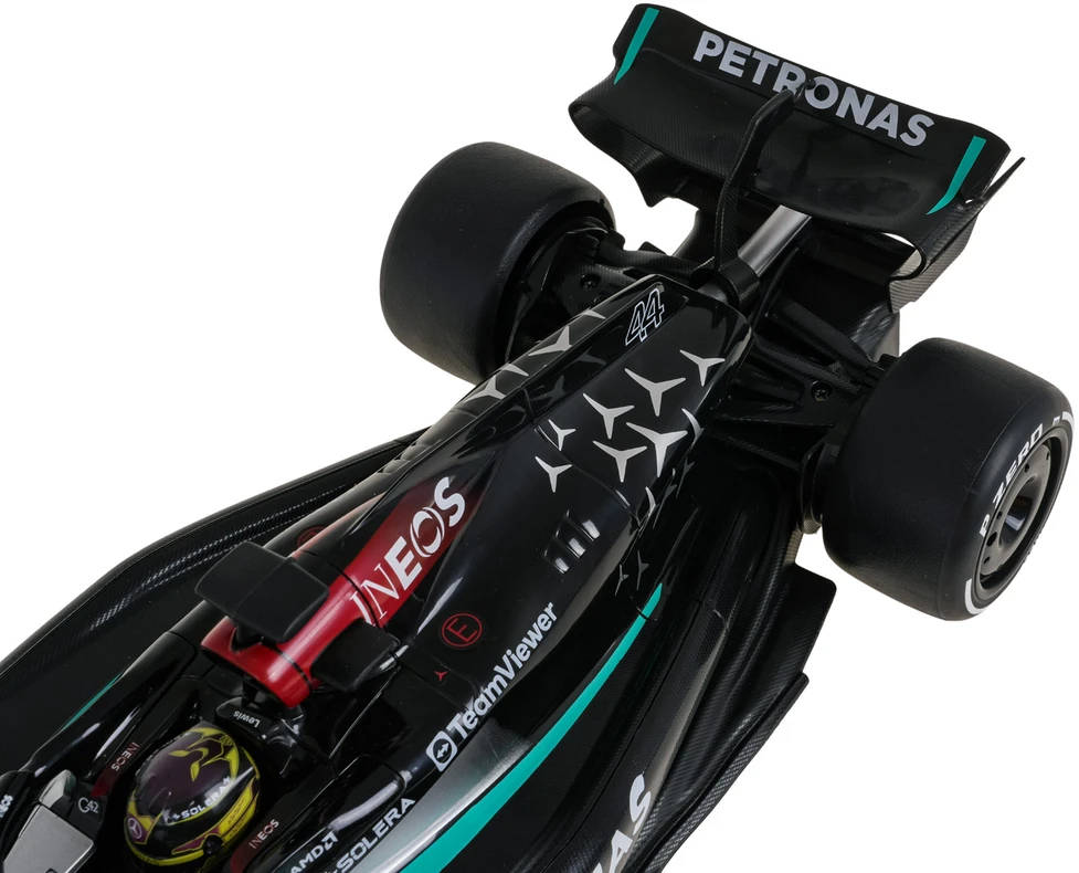 Nuotoliniu būdu valdomas automobilis Mercedes AMG F1 W15 E R/C, mastelis 1:12, Rastar 10250