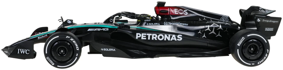Nuotoliniu būdu valdomas automobilis Mercedes AMG F1 W15 E R/C, mastelis 1:12, Rastar 10250