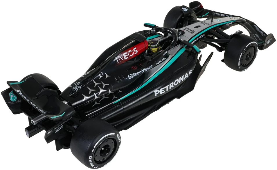 Nuotoliniu būdu valdomas automobilis Mercedes AMG F1 W15 E R/C, mastelis 1:12, Rastar 10250