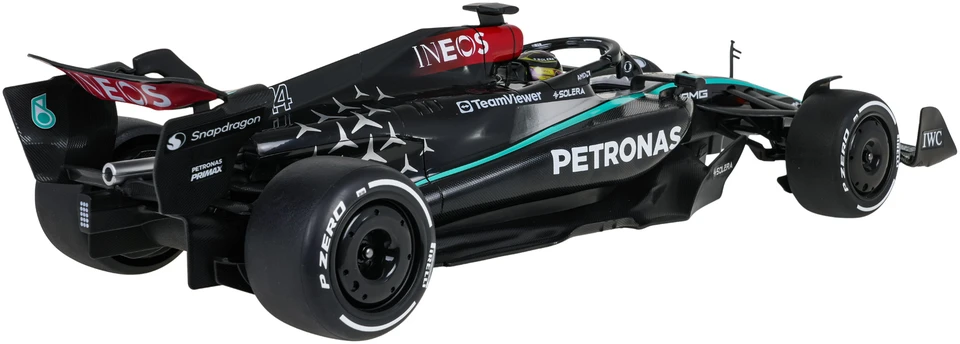 Nuotoliniu būdu valdomas automobilis Mercedes AMG F1 W15 E R/C, mastelis 1:12, Rastar 10250
