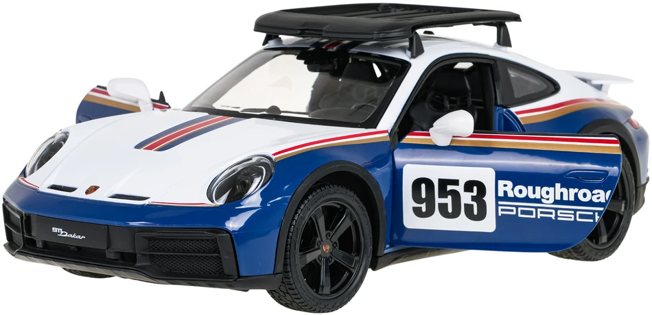 RASTAR R/C 1:14 valdomas automodelis Porsche 911 Dakar Performance, 10131