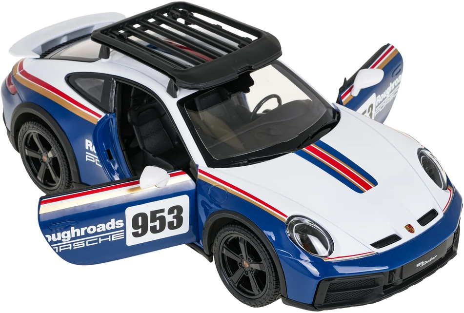 RASTAR R/C 1:14 valdomas automodelis Porsche 911 Dakar Performance, 10131
