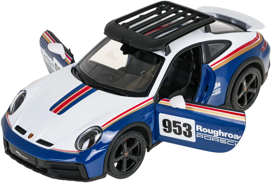RASTAR R/C 1:14 valdomas automodelis Porsche 911 Dakar Performance, 10131