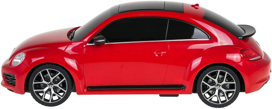 Rastar Nuotoliniu būdu valdoma raudona Volkswagen Beetle mašina