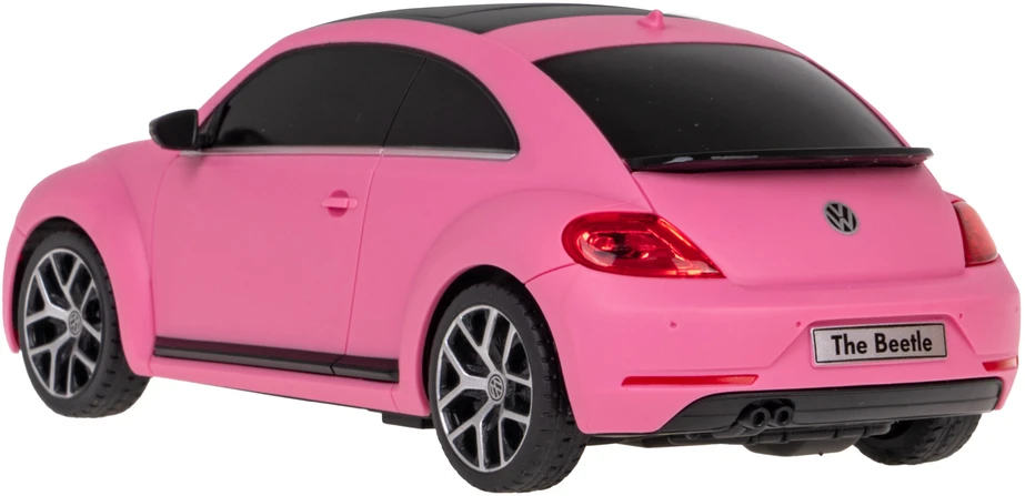 RASTAR R/C 1:24 Volkswagen Beetle nuotolinio valdymo automobilis - keičianti spalvą (rožinis)