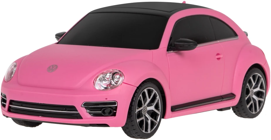 RASTAR R/C 1:24 Volkswagen Beetle nuotolinio valdymo automobilis - keičianti spalvą (rožinis)