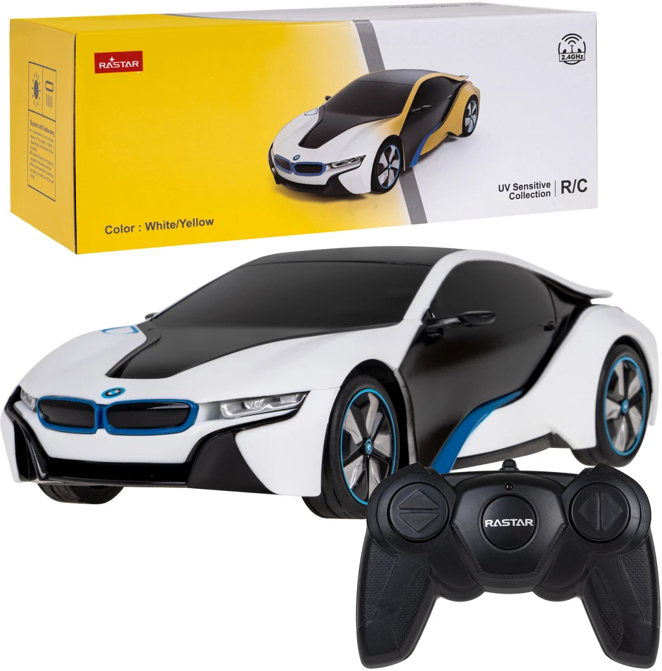 RASTAR 1:24 mastelio valdomas automodelis BMW i8-UV, 48400-4