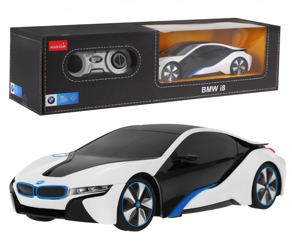 RASTAR automodelis valdomas BMW I8 1:24, 48400