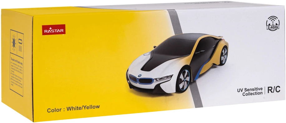 RASTAR 1:24 mastelio valdomas automodelis BMW i8-UV, 48400-4