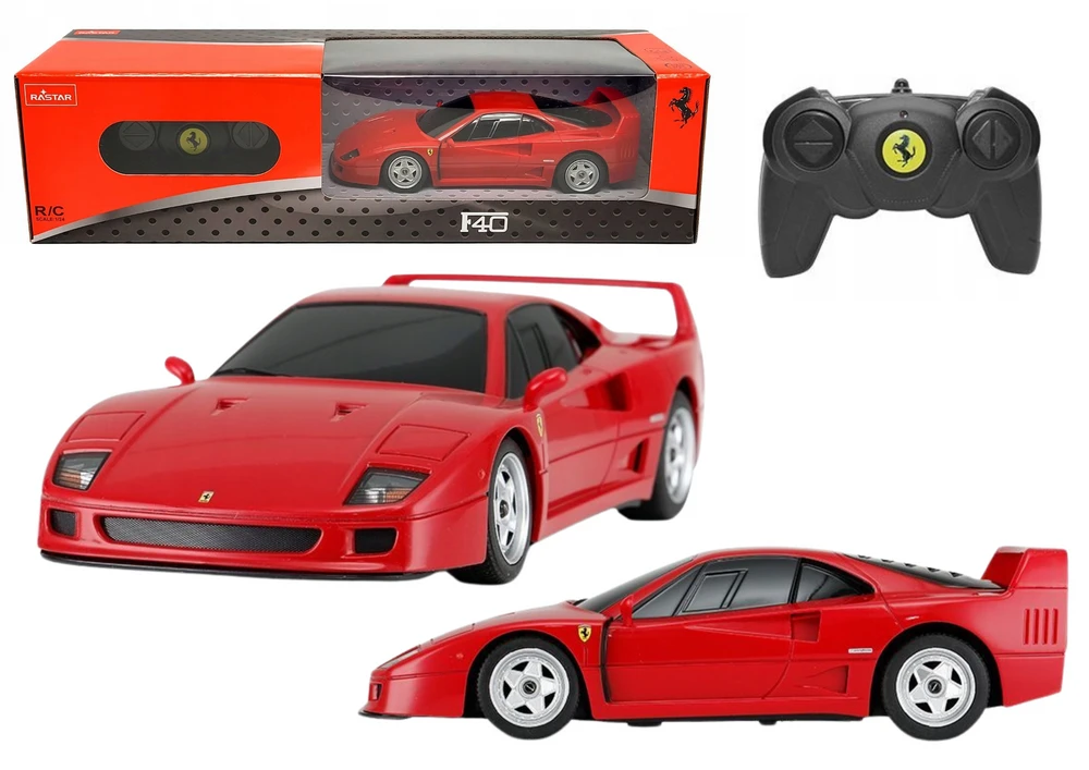 Rastar Nuotoliniu būdu valdomas Ferrari F40 modelis 1:24