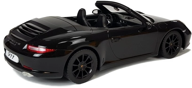 Nuotoliniu būdu valdomas automobilis Porsche 911 Carrera S Rastar 1:12 Juodas