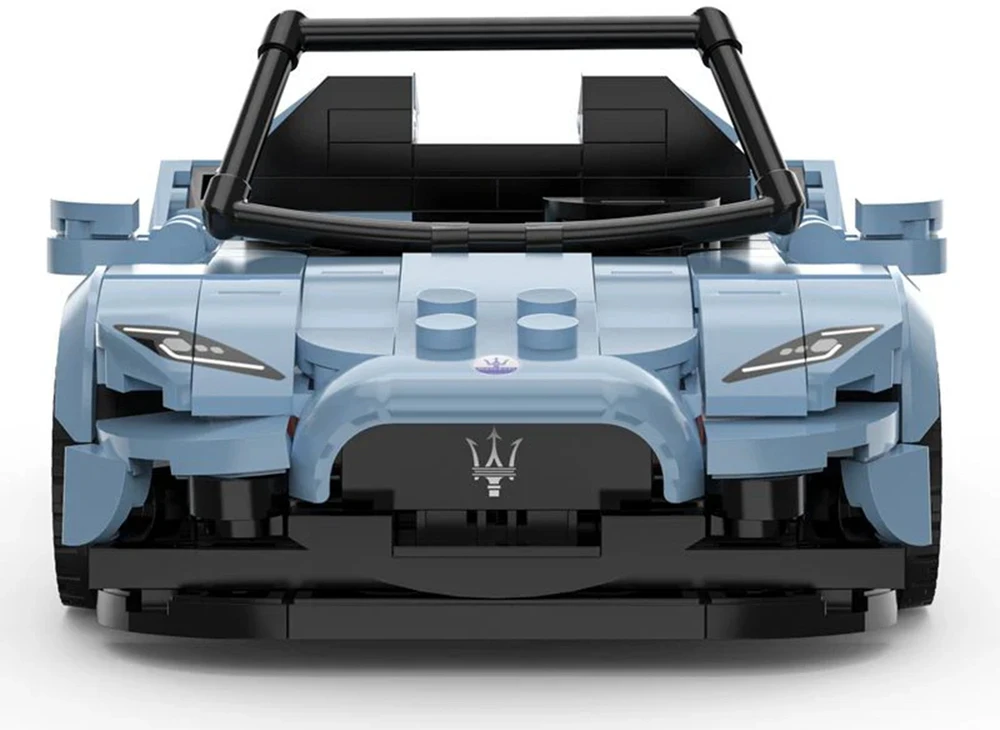 Mėlyna Konstruktorius Maserati MC20 Mėlyna automobilis RASTAR 1:30
