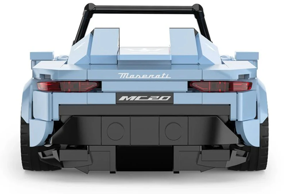 Mėlyna Konstruktorius Maserati MC20 Mėlyna automobilis RASTAR 1:30