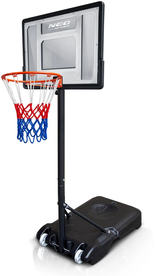 Reguliuojamas didelis laisvai stovintis krepšinio stovas 150-210 cm Neo-Sport NS-280
