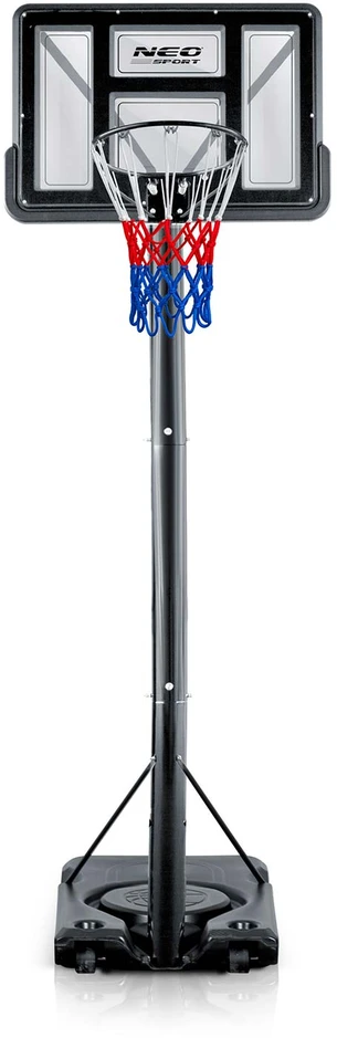 Reguliuojamas didelis stabilus krepšinio stovės krepšys 135-300 cm Neo-Sport NS-282