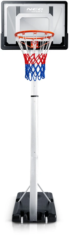 Reguliuojamas laisvai stovintis mobilus krepšinio stovas 150–260 cm Neo-Sport NS-281
