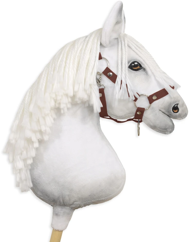 Super Hobby Horse Reguliuojamas kantaras hobi arkliukui A3 – rudas