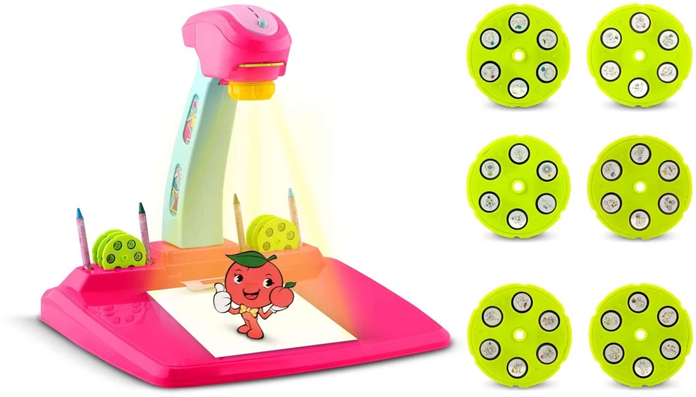 „Ricokids 772000“ piešimo projektorius – rožinis