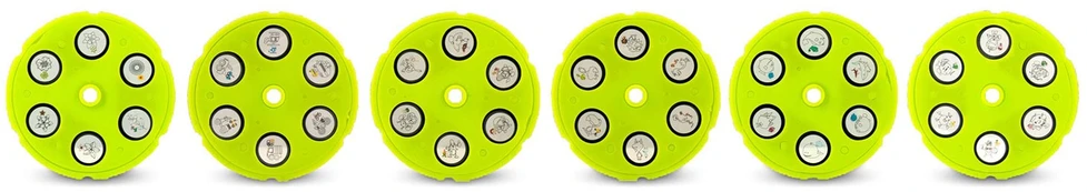 Ricokids 772001 piešimo projektorius – mėlynas