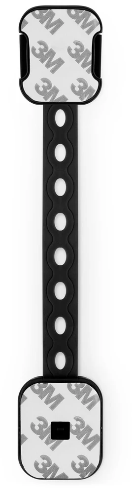 Ricokids 798202 juodos apsaugos nuo spintelių atidarymo, 6 vnt