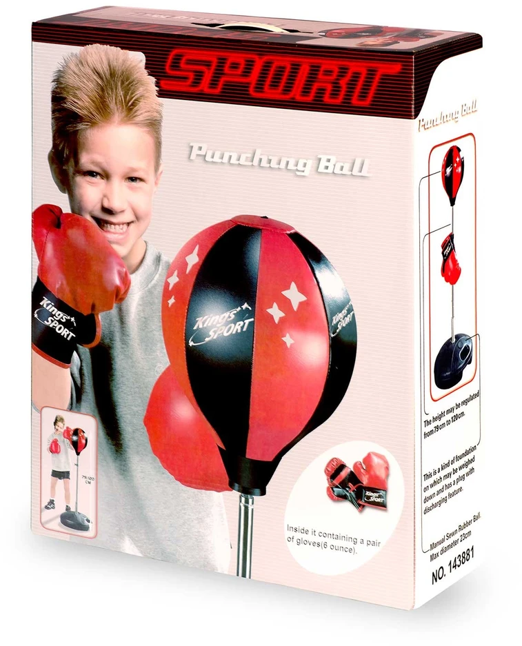 „Ricokids 772800“ bokso kamuoliukas ant stovo