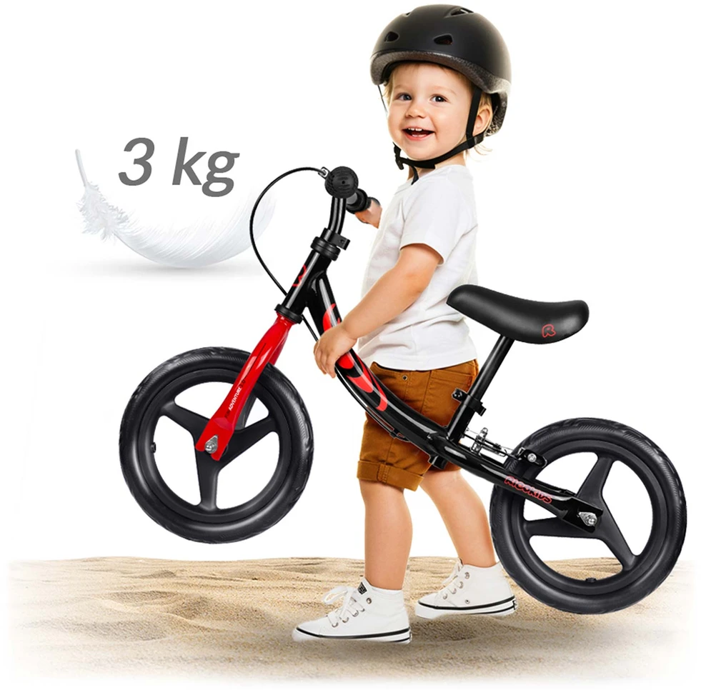 Ricokids Fun Adventure vaikiškas balansinis dviratukas
