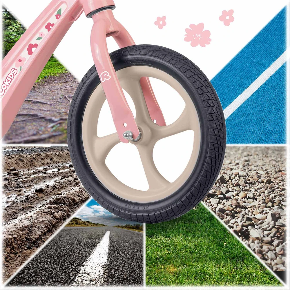 Ricokids FUNNU vaikiškas balansinis dviratukas