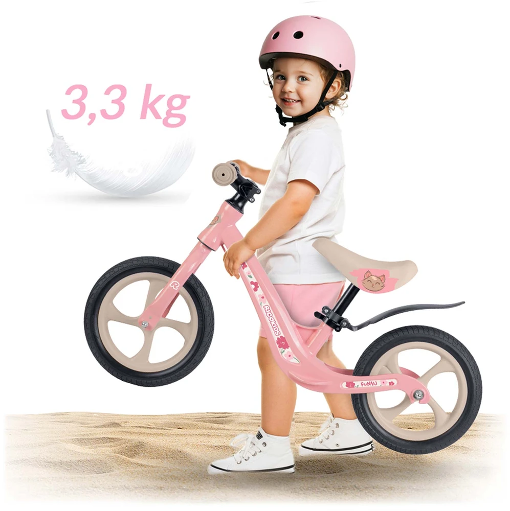 Ricokids FUNNU vaikiškas balansinis dviratukas