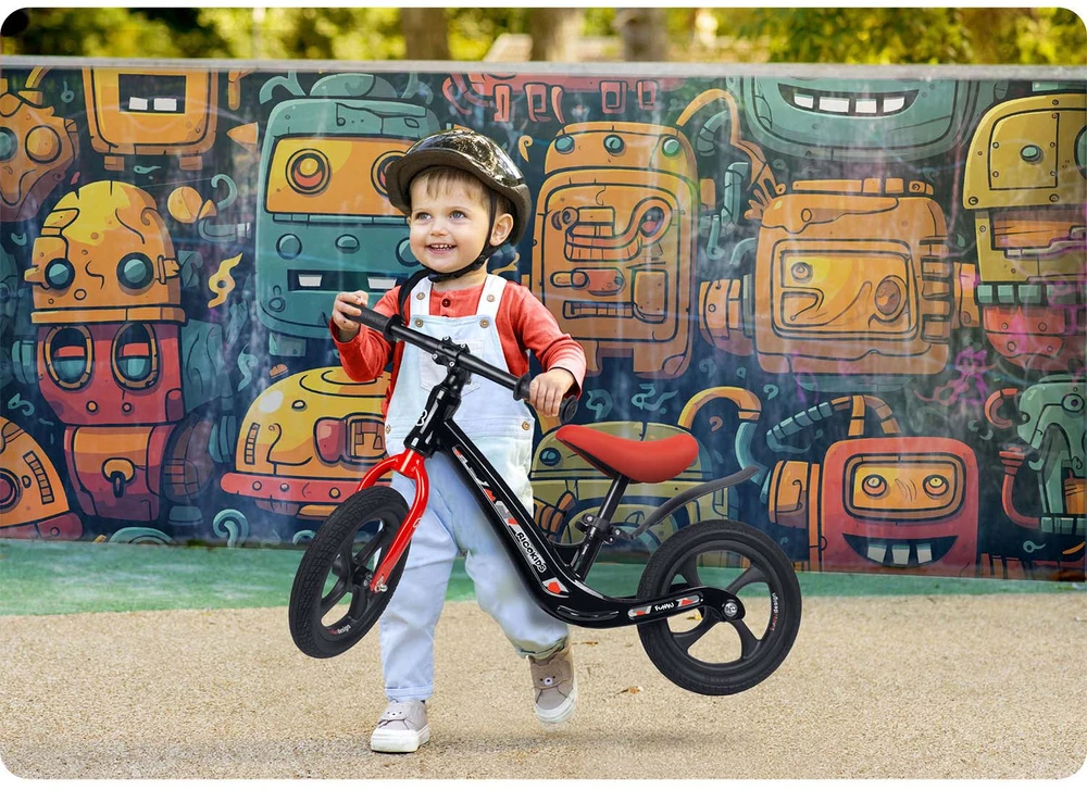 Ricokids FUNNU vaikiškas balansinis dviratukas