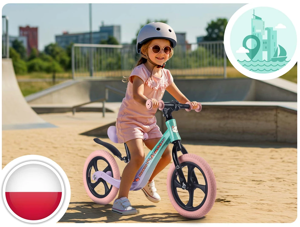 Balansinis dviratis vaikams Ricokids FUNNU