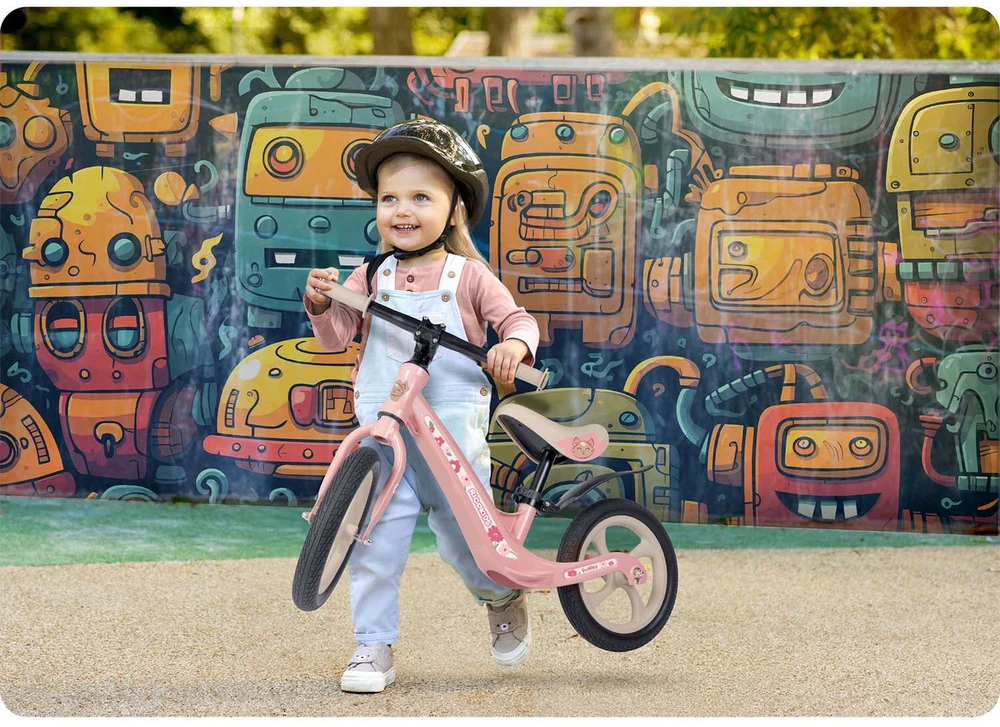 Ricokids FUNNU vaikiškas balansinis dviratukas