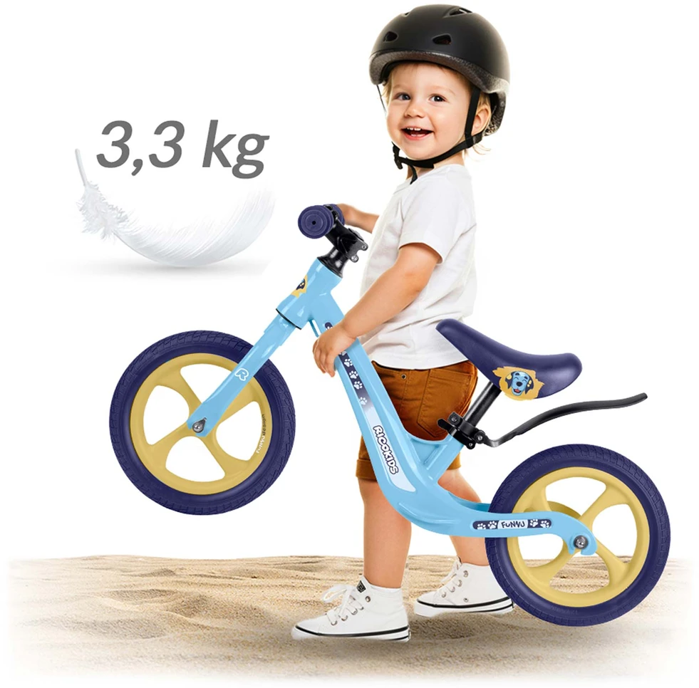Ricokids FUNNU vaikiškas balansinis dviratukas