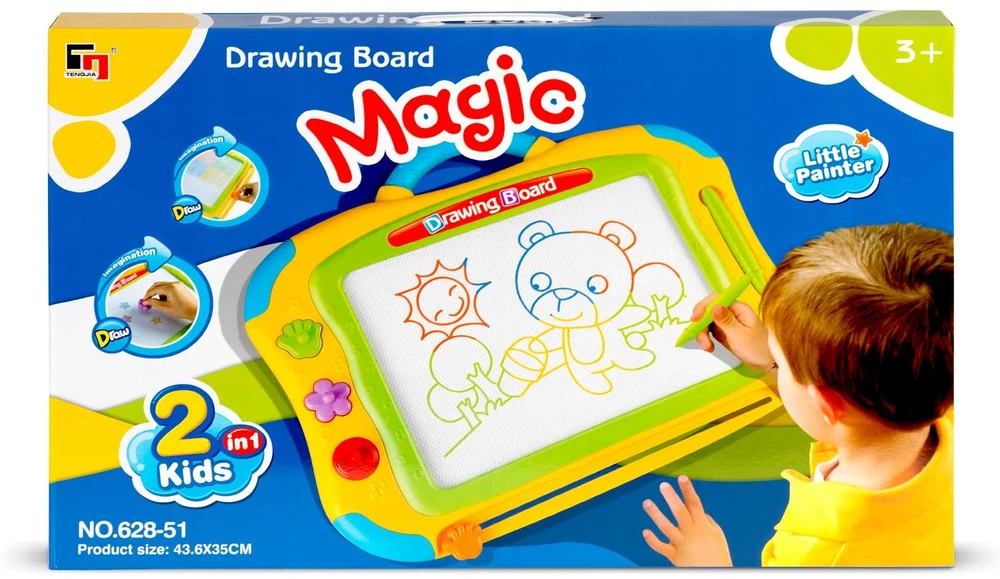 Ricokids piešimo lenta - geltona
