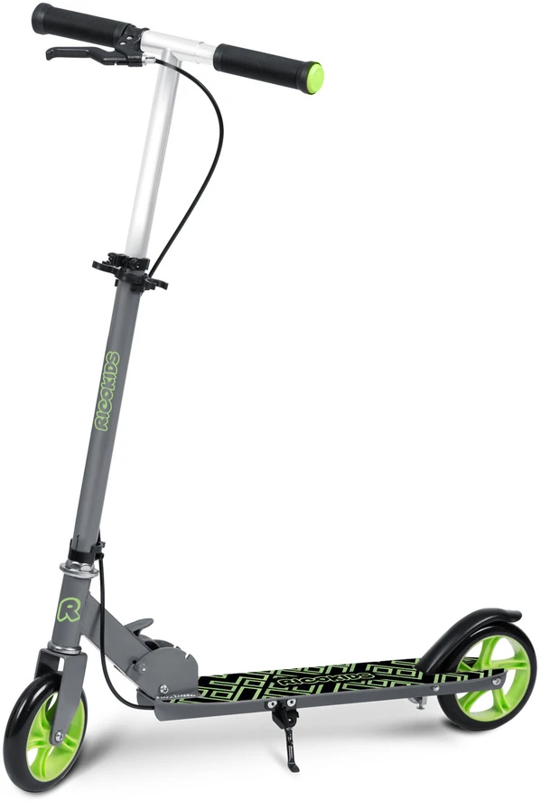 Ricokids Kodi pilkai žalias paspirtukas