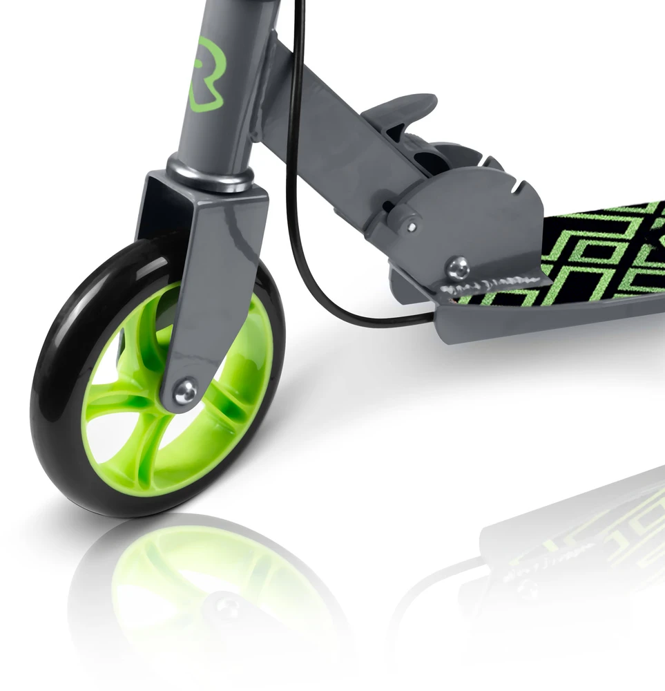 Ricokids Kodi pilkai žalias paspirtukas
