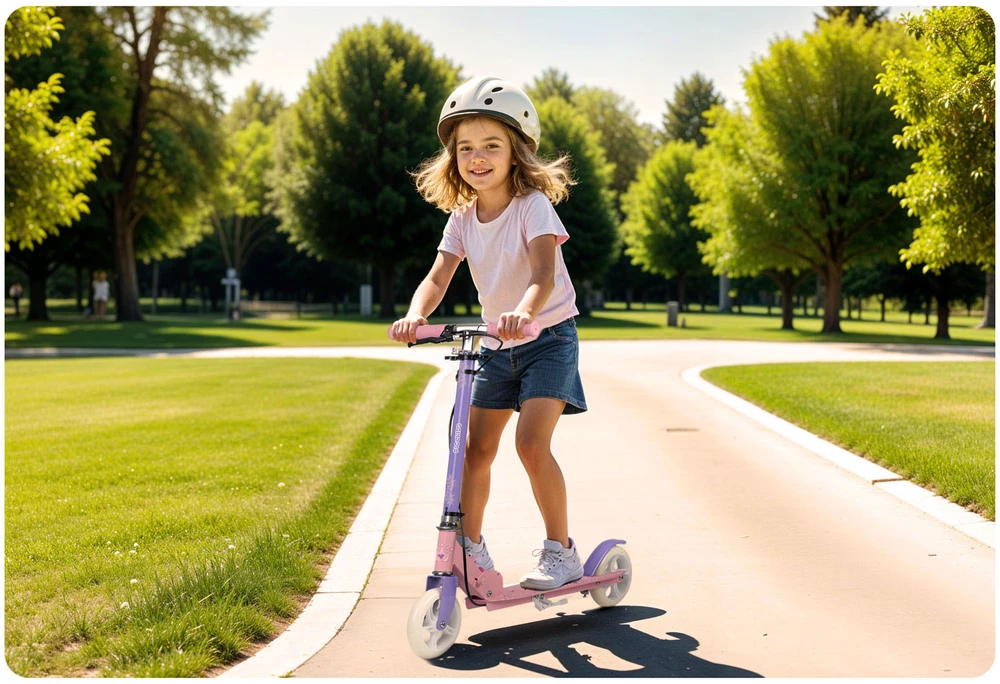 Ricokids Kodi princesės paspirtukas