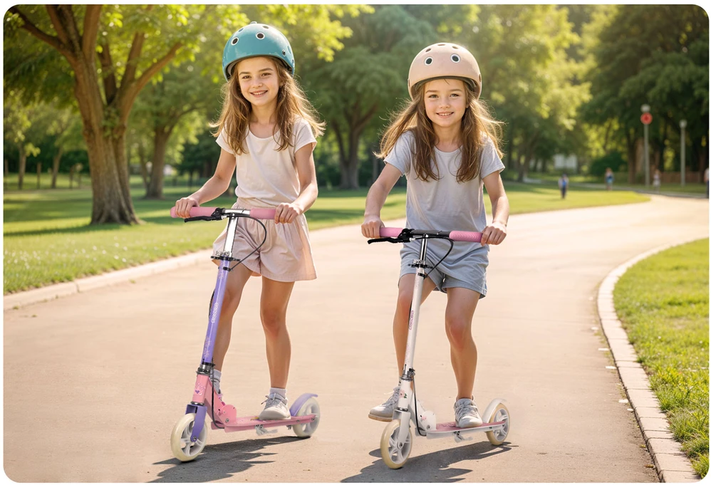 Ricokids Kodi princesės paspirtukas