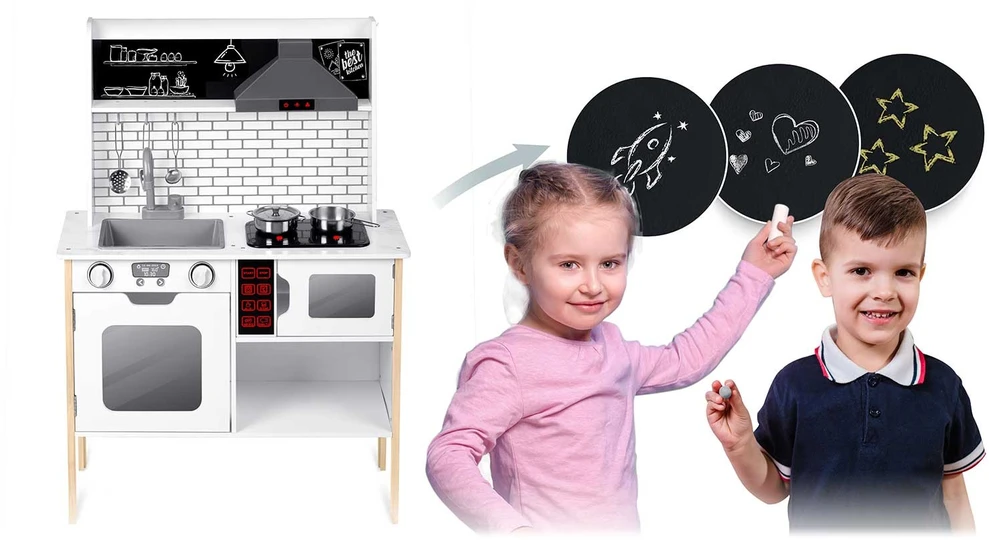 Ricokids Medinė vaikų virtuvėlė RC-846