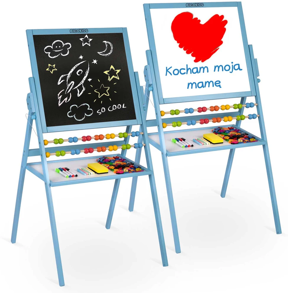 Ricokids magnetinė lenta Rotary – mėlyna