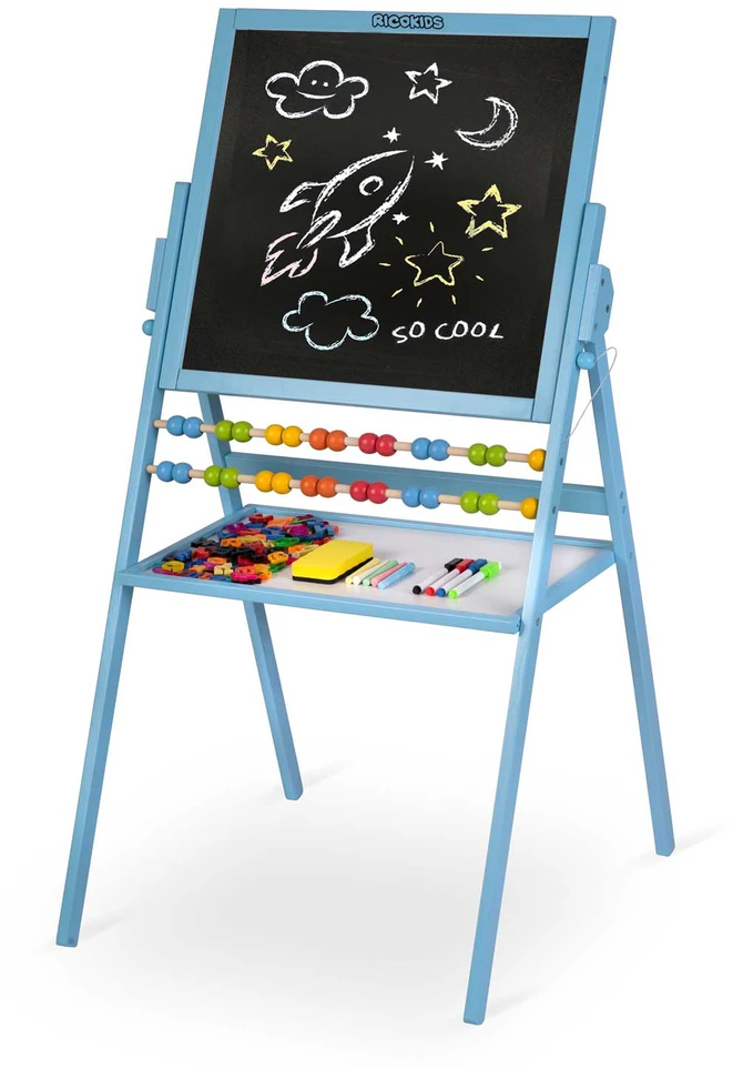 Ricokids magnetinė lenta Rotary – mėlyna