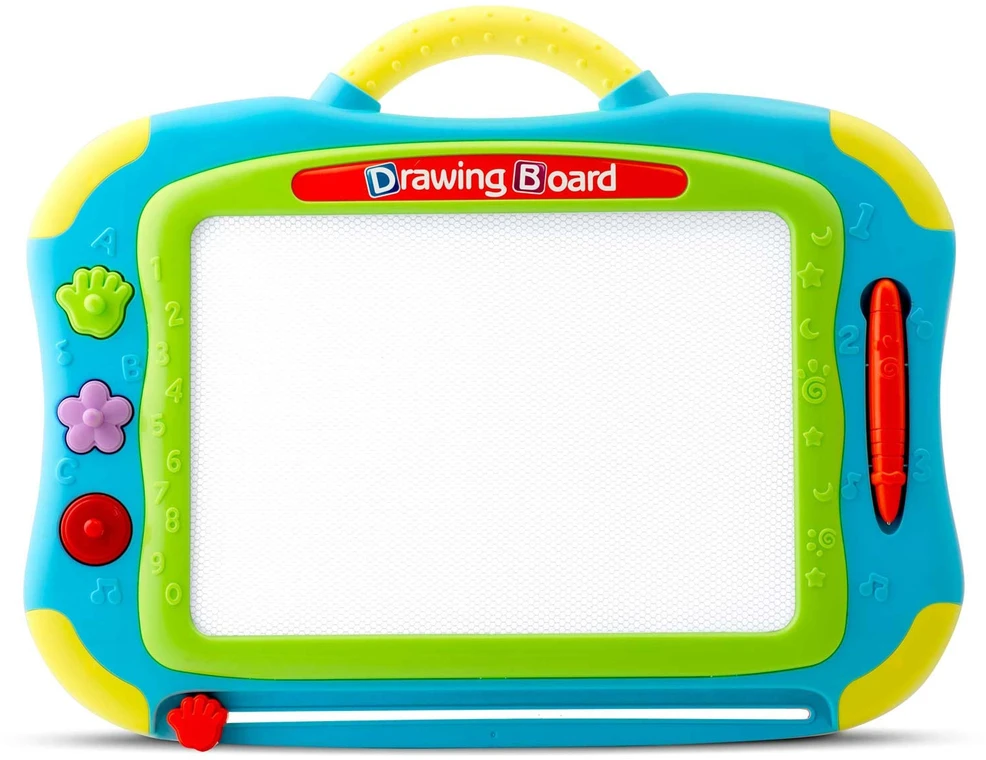 Ricokids piešimo lenta + stalas - mėlyna
