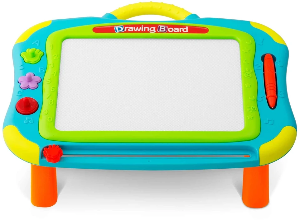 Ricokids piešimo lenta + stalas - mėlyna