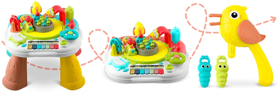 Ricokids RK-821 edukacinis stalas ir lenta