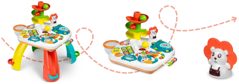 Ricokids Edukacinis stalas su muzika RK-811