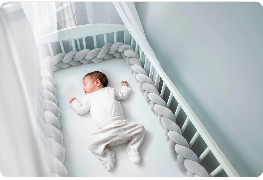 Ricokids pinta lovytės apsauga 3m - pilka
