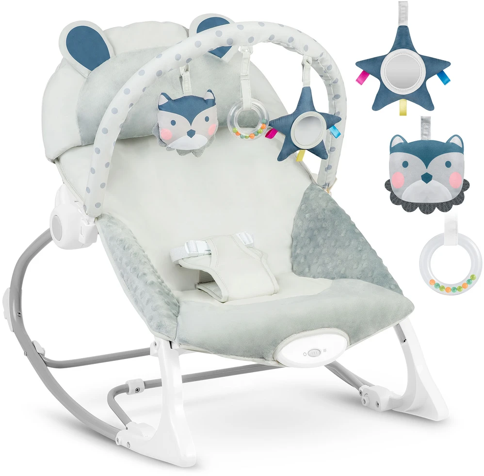 Ricokids Nukido gultukas, kėdutė, supuoklė kūdikiams